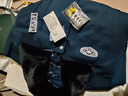猎阵黑色保安服冬大衣男套装保安套装门岗棉衣男棉袄棉衣冬季酒店物业 墨绿色冬执勤 175/XL 实拍图