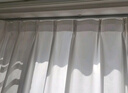家菲（jiafei）幻影纱窗帘纱帘2025新款透光不透人客厅飘窗阳台白色窗纱防晒隔热 幻影纱-珍珠白（真透光不透人）-当天发 宽2.5*高2.5米挂钩款1片 实拍图