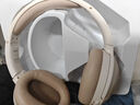 漫步者（EDIFIER）【爆款推荐】W820NB双金标主动降噪无线头戴式蓝牙耳机游戏音乐运动学生网课耳麦适用于安卓苹果 【升级版】云岩白+彩色耳机包 实拍图