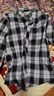 【妈妈款】新款棉衬衫长袖上衣女40岁50岁中老年格子衬衣四季可穿 白色格子02 2XL 【建议105-120斤】 实拍图