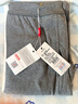 浪莎秋裤男单件纯棉薄款羊毛抑菌护膝男士棉毛裤保暖线裤衬裤深灰 L 实拍图