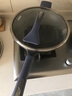 爱仕达（ASD）炒锅不粘锅轻量魔法石无烟炒菜锅钛锅32cm电磁炉燃气通用CL32Z8WG 实拍图