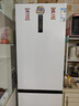 美菱（MeiLing）无忧嵌402升两门冰箱超薄零嵌入式底部散热可拼接一级能效风冷无霜白色BCD-402WPCZX国家补贴 实拍图