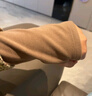 蕉下（beneunder）打底衫女修身半拉链摇粒绒弹力保暖秋冬PM002 实拍图