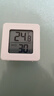温湿度计婴儿房室内家用车内电子温湿度计迷你便携高精度传感器可壁挂 智能温湿度计-白色小巧*1 实拍图