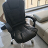零梦 老板椅办公椅电脑椅座椅大班椅家用可躺升降转椅按摩搁脚午休 黑色乳胶款可躺按摩【推荐】 钢制脚 实拍图
