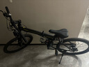 凤凰（Phoenix） 凤凰自行车可折叠山地车路虎男士成年人变速女式越野公路单车 条轮消黑/折叠双避震/全竞速轴承 24寸24速【参考：138-168cm】 实拍图