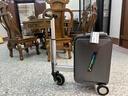 Airwheel爱尔威电动行李箱智能骑行箱可坐可代步伸缩铝框箱包20英寸登机箱 实拍图