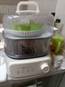小熊（Bear）电蒸锅 家用小型2-3人用 蒸煮一体家用电锅蒸蛋器多功能锅 10.3L三层大容量DZG-UA0P8 实拍图