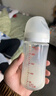 贝亲（Pigeon）玻璃奶瓶宽口径防胀气240ml M号奶嘴 3月+ AA187  实拍图