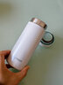 虎牌（TIGER）保温保冷杯轻量便携不锈钢学生水杯MMZ-A35C-WW 雪花白350ml 实拍图