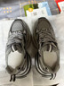 骆驼（CAMEL）银月户外复古老爹鞋厚底休闲鞋 L24A283742 灰/枪/黑 38 实拍图