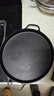 典匠平底煎锅28cm烧烤盘铸铁烤肉盘无涂层生铁锅牛排烙饼锅早餐煎蛋锅 实拍图
