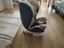 Heekin德国 儿童安全座椅汽车用0-4-12岁婴儿宝宝360度旋转ISOFIX硬接口 时尚灰(ISOFIX+360度旋转) 实拍图