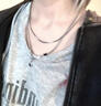 戚小米星芒双层叠戴男士项链男潮锁骨链小众高级感吊坠时尚饰品生日礼物 实拍图