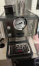德龙（Delonghi）咖啡机 意式半自动家用15Bar泵压专业压力计 美式咖啡 快速加热技术 可调式奶泡 金属机身EM450.M 银色 小巧机身 稳定压力 定制杯量 自动关机 实拍图