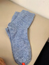 京东京造【抑菌袜】新疆棉四季秋冬吸汗休闲袜透气花纱色5双 实拍图