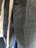 回力牛仔裤男春秋季直筒裤子男宽松阔腿休闲裤男美式长裤男裤 黑灰XL 实拍图