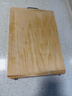 柳木菜板整木和面板实心实木家用整块菜板厨房擀面板砧板切菜案板 精选黄河旱柳【整块独板】 长方形 【整木】45*32*2.5厘米 实拍图
