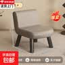 高级感凳子家用靠背小椅子成人板凳儿童矮凳门口换鞋凳客厅茶几凳 主推【设计师沙发椅】烟灰 实拍图