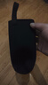 杯套保温杯保护套斜跨通用水杯套防摔隔热防烫玻璃杯袋子提绳简约 黑色中大号（6.5cm*18cm） 无规格 实拍图