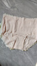 猫人4条女士内裤女纯棉A类婴儿棉10a桑蚕丝裆高弹大码中腰舒适透气L 实拍图