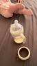 bebebus钻光奶瓶3-6个月300ml新生儿宝宝ppsu偏心仿母乳防胀气防呛奶瓶 实拍图
