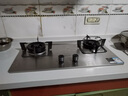 万和燃气灶【小灶君B6·全可拆炉头】天然气5kW不锈钢烟灶联动国家补贴20%嵌入家用煤气双炉具台B6B60 实拍图