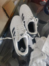 阿迪达斯（adidas）板鞋男鞋 2025冬季新款运动鞋低帮透气休闲鞋耐磨轻便小白鞋 透气小白鞋/现货速发/热销款 43 （内长265+mm） 实拍图