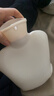 俞兆林注水热水袋暖水袋暖手宝热敷暖肚子暖宝宝灌水加厚保暖2000ml色块 实拍图