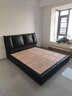 狄普气压杆高箱储物真皮床意式齐边客卧室双人1.5米2米床全榉木云悠悠 实拍图