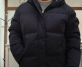 京东京造羽绒服男鸭绒加厚防寒工装面包服短款冬季外套衣服 黑色 XL 实拍图