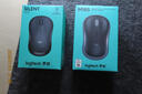 罗技（Logitech）M185鼠标 无线鼠标 办公鼠标 对称鼠标 黑色红边 带无线2.4G接收器 实拍图
