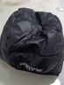 RIMIX遮耳羽绒帽户外登山轻盈舒适保暖帽鸭绒防冻超轻便携骑行帽 黑色 实拍图