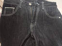 马登工装 美式复古银牛原浆赤耳牛仔裤阿美咔叽丹宁直筒长裤子男秋夏 牛仔原色 28 实拍图
