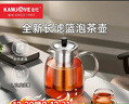 金灶（KAMJOVE）泡茶壶飘逸杯 耐热玻璃茶具功夫办公室花茶壶 茶水分离杯茶壶家用 实拍图