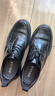 百丽通勤商务皮鞋2025男牛皮褶皱增高休闲鞋A1373AM4 黑色2  40 实拍图