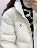 adidas 600蓬保暖连帽鸭绒羽绒服夹克外套男女秋冬阿迪达斯轻运动   黑色(推荐选大一码)   XS 实拍图