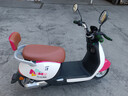 立马（LIMA）电动摩托车MINI 【速度50km/h-续航60KM】CHILWEE电池60V长续航通勤电动车 霓虹粉 实拍图