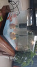 阔庭（KUOTING）鱼缸水族箱生态桌面鱼缸新款懒人鱼缸过滤制氧一体黑色【特大号】 实拍图