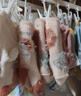 十月结晶婴儿袜子秋冬季男女宝宝中筒棉袜透气儿童袜四季 实拍图