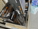 爱马斯（AMMEX）一次性手套丁腈100只中号加厚耐用实验室防护厨房黑色丁腈手套 实拍图
