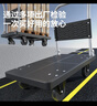 搬运宝折叠小推车拉货平板车双钢管500斤70x47cm手推车拉车拖车BYB-1700 实拍图