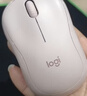 罗技（Logitech）M221轻音鼠标 无线鼠标 办公鼠标 对称鼠标 带无线微型接收器 茱萸粉 实拍图