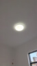 雷士（NVC）led吸顶灯阳台灯现代简约家用圆形房间卧室灯百搭灯具 24W正白光 实拍图