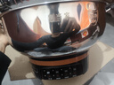 惠当家（Hui Dang Jia）电锅多功能电热锅电炒锅家用电蒸锅一体电煮锅加厚304不锈钢电火锅G08-34 实拍图