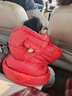 巴拉巴拉童装儿童羽绒服宝宝男女童2025冬装新款婴儿外套保暖上衣泡芙羽绒 红色小南瓜61003-白鸭绒 110 （充绒量93g 适合3-5岁） 实拍图