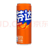 可口可乐（Coca-Cola）芬达Fanta 橙味汽水摩登罐碳酸饮料330ml*24罐 包装随机发 实拍图