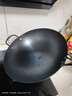 京严铁锅章丘炒锅正宗老式无涂层精铁不粘炒菜锅家用圆底煎锅燃气专用 【宗师级｜古法技艺】适合5-7人 带耳 34cm 【三次开锅发货｜不粘不锈｜好养锅】 实拍图