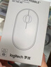 罗技（Logitech）LOGITECH PEBBLE鼠标 无线蓝牙鼠标 办公静音鼠标 女性鼠标对称鼠标 鹅卵石造型 米白色 实拍图